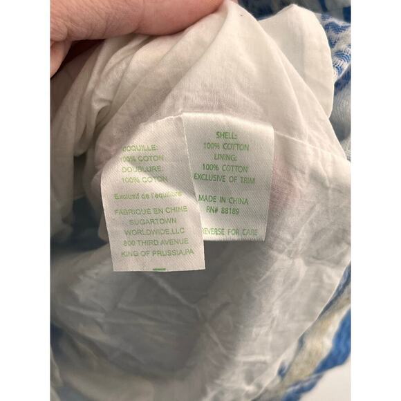 Lilly Pulitzer Annabelle Nautical Bay Blue Shift Dress Women's Size 0 - Picture 7 of 11